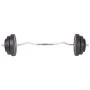 Juego de pesas barra y mancuernas 120 kg de , Peso libre - Ref: Foro24-91406, Precio: 507,52 €, Descuento: %