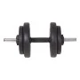 Juego de pesas barra y mancuernas 120 kg de , Peso libre - Ref: Foro24-91406, Precio: 507,52 €, Descuento: %