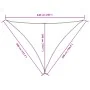 Toldo de vela triangular tela Oxford azul 4x5x6,4 m de , Sombrillas - Ref: Foro24-135569, Precio: 37,10 €, Descuento: %