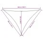 Toldo de vela triangular tela Oxford amarillo 3x4x5 m de , Sombrillas - Ref: Foro24-135613, Precio: 29,32 €, Descuento: %
