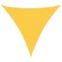 Toldo de vela triangular tela Oxford amarillo 4,5x4,5x4,5 m de , Sombrillas - Ref: Foro24-135618, Precio: 37,69 €, Descuento: %