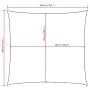 Toldo de vela cuadrado tela Oxford rojo 3x3 m de , Sombrillas - Ref: Foro24-135632, Precio: 36,86 €, Descuento: %