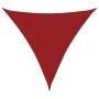 Toldo de vela triangular tela Oxford rojo 3,6x3,6x3,6 m de , Sombrillas - Ref: Foro24-135666, Precio: 30,78 €, Descuento: %