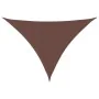 Toldo de vela triangular tela Oxford marrón 3x4x5 m de , Sombrillas - Ref: Foro24-135833, Precio: 31,86 €, Descuento: %