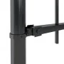 Valla de jardín con puntas de aro acero negro 1,8 m de , Paneles de vallas - Ref: Foro24-144932, Precio: 62,19 €, Descuento: %