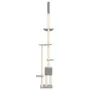 Árbol rascador gatos suelo a techo gris claro 258,5-284,5 cm de , Mobiliario para gatos - Ref: Foro24-171718, Precio: 57,81 €...