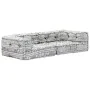 Puf modular de 2 plazas tela gris claro de , Cojines para sillas y sofás - Ref: Foro24-249407, Precio: 180,36 €, Descuento: %