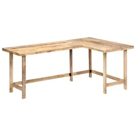 Escritorio de madera maciza de mango 180x120x76 cm de , Escritorios - Ref: Foro24-247905, Precio: 493,46 €, Descuento: %
