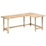 Escritorio de madera maciza de mango 180x120x76 cm de , Escritorios - Ref: Foro24-247905, Precio: 493,46 €, Descuento: %