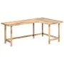 Escritorio de madera maciza de mango 180x120x76 cm de , Escritorios - Ref: Foro24-247905, Precio: 493,46 €, Descuento: %