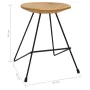 Taburetes de cocina 2 unidades madera de teca maciza by , Folding stools and chairs - Ref: Foro24-285202, Price: 116,01 €, Di...