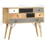 Aparador de madera maciza de mango 110x30x82 cm by , Sideboards - Ref: Foro24-285822, Price: 259,09 €, Discount: %