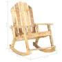 Mecedora de jardín de madera maciza de mango de , Mecedoras - Ref: Foro24-285883, Precio: 136,96 €, Descuento: %