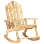 Mecedora de jardín de madera maciza de mango de , Mecedoras - Ref: Foro24-285883, Precio: 136,96 €, Descuento: %