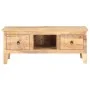 Mesita de centro madera de mango rugosa 100x55x40 cm de , Mesas de centro - Ref: Foro24-320236, Precio: 282,99 €, Descuento: %