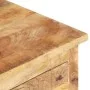 Mesita de centro madera de mango rugosa 100x55x40 cm de , Mesas de centro - Ref: Foro24-320236, Precio: 282,99 €, Descuento: %