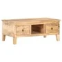Mesita de centro madera de mango rugosa 100x55x40 cm de , Mesas de centro - Ref: Foro24-320236, Precio: 282,99 €, Descuento: %