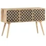 Aparador de madera maciza de mango 118x35x75 cm de , Aparadores - Ref: Foro24-320939, Precio: 347,80 €, Descuento: %