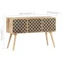 Aparador de madera maciza de mango 118x35x75 cm de , Aparadores - Ref: Foro24-320939, Precio: 347,80 €, Descuento: %