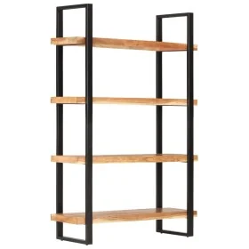 Estantería de 4 niveles madera maciza de acacia 120x40x180 cm de , Librerías y estanterías - Ref: Foro24-321065, Precio: 419,...