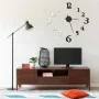 Reloj 3D de pared con diseño moderno blanco y negro 100 cm XXL de , Relojes de pared - Ref: Foro24-325150, Precio: 20,53 €, D...