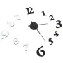 Reloj 3D de pared con diseño moderno blanco y negro 100 cm XXL de , Relojes de pared - Ref: Foro24-325150, Precio: 20,53 €, D...