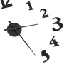 Reloj 3D de pared con diseño moderno blanco y negro 100 cm XXL de , Relojes de pared - Ref: Foro24-325150, Precio: 20,53 €, D...