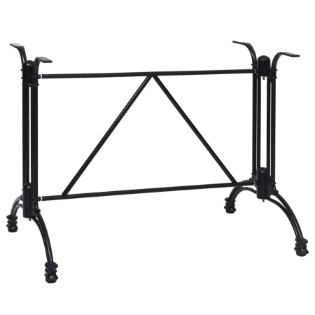 Pata de mesa de bistró aluminio fundido negro 93x60x72 cm de , Patas para mesas - Ref: Foro24-325436, Precio: 123,38 €, Descu...