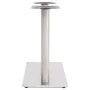 Pata de mesa de bistró acero inoxidable plateado 70x40x72 cm by , Table legs - Ref: Foro24-325441, Price: 100,42 €, Discount: %