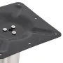 Pata de mesa de bistró acero inoxidable plateado 70x40x72 cm by , Table legs - Ref: Foro24-325441, Price: 100,42 €, Discount: %