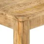 Mesa consola de madera de mango rugosa 110x35x76 cm by , Side tables - Ref: Foro24-337270, Price: 109,58 €, Discount: %