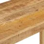 Mesa consola de madera de mango rugosa 110x35x76 cm by , Side tables - Ref: Foro24-337270, Price: 109,58 €, Discount: %
