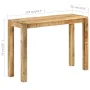 Mesa consola de madera de mango rugosa 110x35x76 cm by , Side tables - Ref: Foro24-337270, Price: 109,58 €, Discount: %