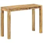 Mesa consola de madera de mango rugosa 110x35x76 cm by , Side tables - Ref: Foro24-337270, Price: 109,58 €, Discount: %