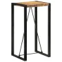 Mesa de bar madera maciza de mango rugoso120x55x40 cm de , Mesas de cocina y de comedor - Ref: Foro24-351716, Precio: 111,13 ...