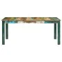 Mesa de comedor madera maciza reciclada 180x90x76 cm by , Kitchen and dining tables - Ref: Foro24-351728, Price: 288,32 €, Di...
