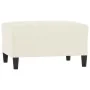 Juego de sofás 4 piezas terciopelo crema de , Sofás - Ref: Foro24-3201952, Precio: 746,19 €, Descuento: %