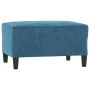 Juego de sofás con cojines 4 piezas terciopelo azul de , Sofás - Ref: Foro24-3201973, Precio: 782,37 €, Descuento: %