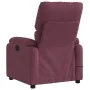 Sillón de masaje reclinable de tela color morado de , Sillones - Ref: Foro24-373429, Precio: 190,16 €, Descuento: %