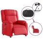 Sillón de masaje reclinable eléctrico de cuero artificial rojo de , Sillones - Ref: Foro24-3205148, Precio: 275,35 €, Descuen...