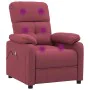 Sillón de masaje de tela rojo tinto de , Sillones de masaje eléctricos - Ref: Foro24-348290, Precio: 190,31 €, Descuento: %