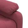 Sillón de masaje de tela rojo tinto de , Sillones de masaje eléctricos - Ref: Foro24-348290, Precio: 190,31 €, Descuento: %