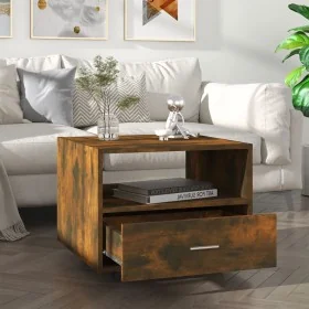 Mesa de centro madera de ingeniería roble ahumado 55x55x40 cm von , Couchtisch - Ref: Foro24-816937, Preis: 48,56 €, Rabatt: %