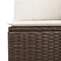 Juego de sofás de jardín 7 piezas con cojines ratán PE marrón by , Modular outdoor sofas - Ref: Foro24-3221682, Price: 472,21...