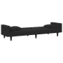 Juego de sofás con cojines 2 piezas terciopelo negro de , Sofás - Ref: Foro24-3216271, Precio: 349,25 €, Descuento: %