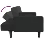 Juego de sofás con cojines 2 piezas terciopelo negro de , Sofás - Ref: Foro24-3216271, Precio: 349,25 €, Descuento: %
