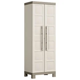 Keter Armario de almacenaje con estantes Excellence beige taupe 182 cm de , Taquillas y armarios de almacenamiento - Ref: For...