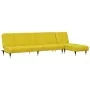 Juego de sofás 2 piezas terciopelo amarillo de , Sofás - Ref: Foro24-3216299, Precio: 412,83 €, Descuento: %