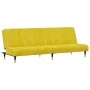 Juego de sofás 2 piezas terciopelo amarillo de , Sofás - Ref: Foro24-3216299, Precio: 412,83 €, Descuento: %