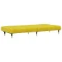Juego de sofás 2 piezas terciopelo amarillo de , Sofás - Ref: Foro24-3216299, Precio: 412,83 €, Descuento: %